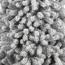 Albero di Natale Innevato Danubio 210 cm 1426 Rami Super Folto Effetto Neve Reale