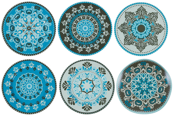 sconto Set 6 Sottopiatti Tondi in Metallo Ø33 cm Villa d'Este Home Tivoli Cala Jondal
