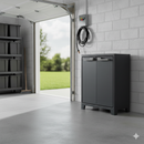 Armadio 2 ripiani 80x44x100 cm Keter Moby Basso XL Antracite