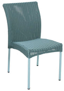 Sedia da Giardino in Polyrattan Turchese