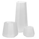 Vaso Luminoso da Giardino a LED 49x40x95 cm in Resina 5W Magnolia Bianco Freddo