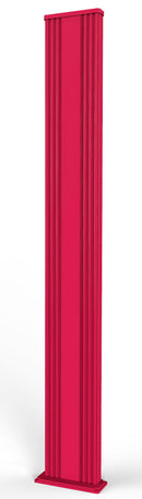 Doccia Solare da Giardino 40L Miscelatore e Lavapiedi Arkema Dada S Fascia Inox Cherry