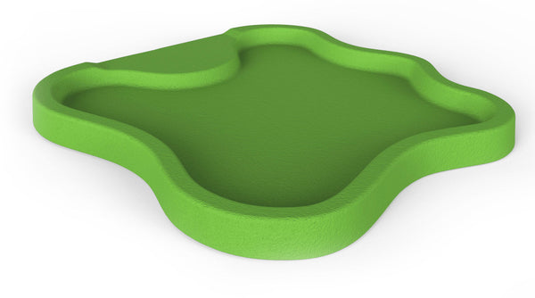 online Piatto Doccia da Esterno Giardino in Polietilene HD Arkema Lake Verde Chiaro