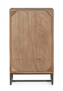 Mobile Cantinetta Portabottiglie 1 Cassetto 60x32x107 cm in Legno