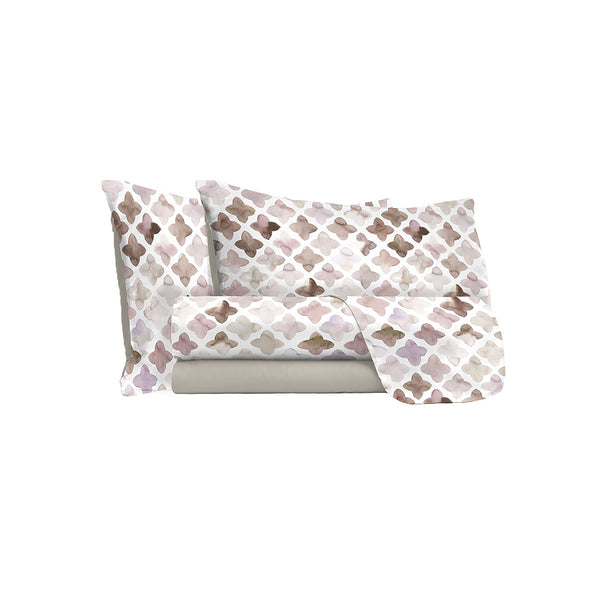 Set Lenzuola Sopra Sotto e Federe in Microfibra Florence Varie Misure online