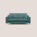 Divano 2 Posti 146x95x91 cm in Tessuto Azzurro