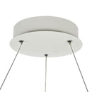 Lampada pendente Modern in Metallo Nola Bianco