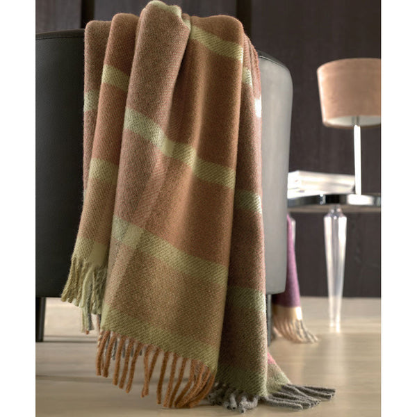 Coperta Pura Lana 380gr Cober Denver Beige sconto