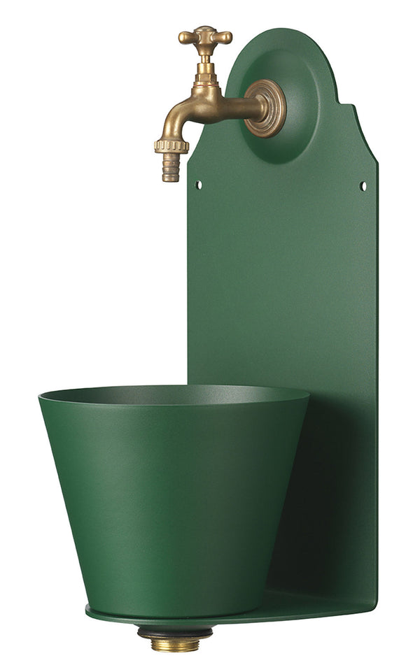 online Fontana a Parete da Giardino con Rubinetto Belfer 42/PR Verde