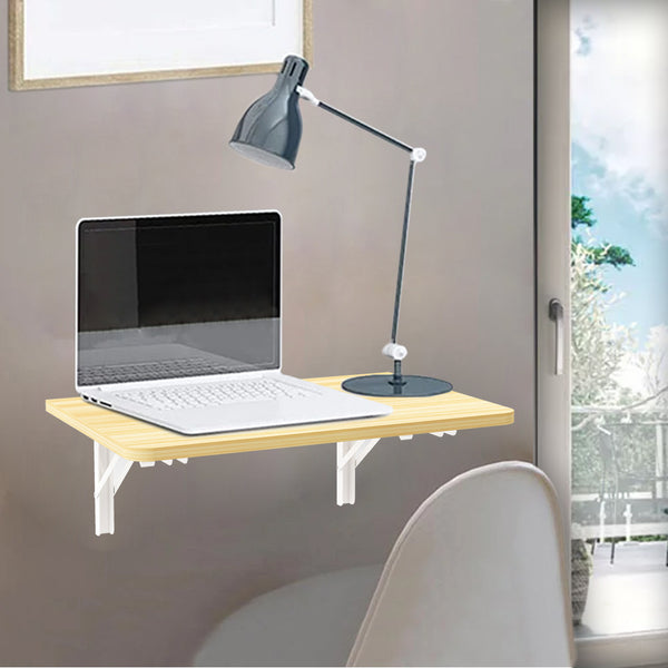 online Tavolo Salvaspazio Pieghevole da Parete 60x40 cm in MDF Quercia