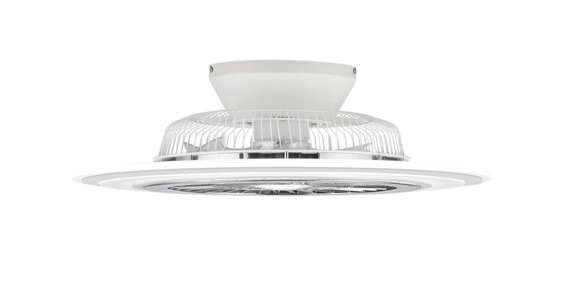 Plafoniera Ventilatore da Interno a led in PLASTICA Bianco Opaco