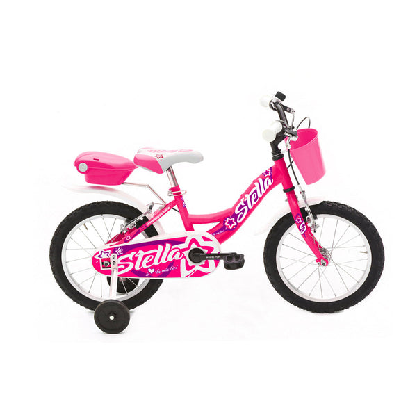 Bicicletta per Bambina 14” 2 Freni Bimba Stella Ciclamino acquista