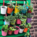 Set 10 Vasi Portafiori 17x10x8 cm in Ferro