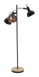 Lampada da Terra Cups Nero Ø75x141,5 cm Metallo Nero