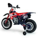 Moto Elettrica per Bambini 6V Cross Repsol Design Sportivo Fino a 6 km/h Blu   
