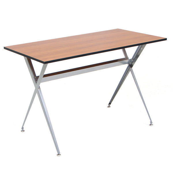 prezzo Scrivania da Ufficio 120X60 Cm Piano in Melaninico Ciliegio Struttura in Ferro Format