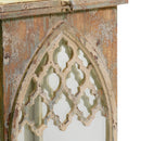 Lanterna da Giardino in Legno 34,5x34,5H75cm Quadro