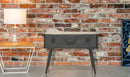 Console Industry con Contenitore 60x29x43,5 cm Legno di Abete e in Ferro Grigio
