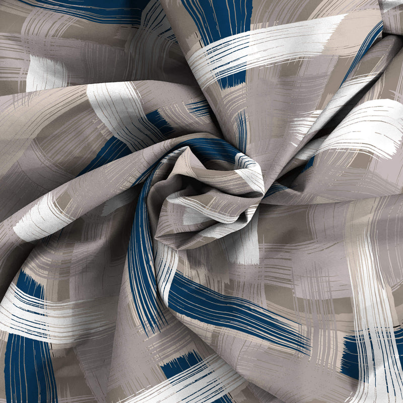 Trapunta Invernale 180gr con Stampa in Microfibra Pennellate Varie Misure