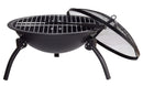 Stufa Braciere Grill a Legna o Carbone da Esterno Qlima FFGW4556 Nero