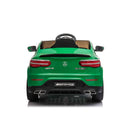 Macchina Elettrica per Bambini Licenza Ufficiale Mercedes AMG GLC63S Coupè 10,8V 5,4 Ah Verde       