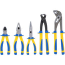 Set 5 Pinze per Bricolage Fai da Te Attrezzi Utensili da Lavoro Manico Ergonomico      