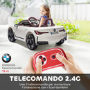 Macchina Elettrica per Bambini 12V con Licenza BMW I4 Bianca