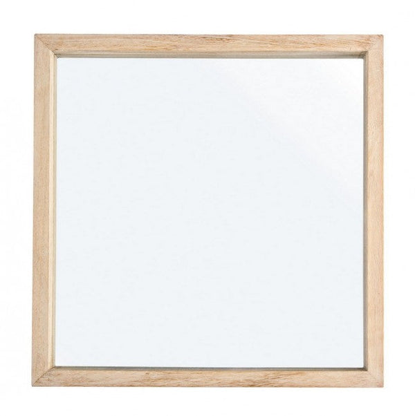 Specchio con Cornice Tiziano 2435 Quadrato 42x42 in Legno sconto