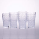 Set 4 Bicchieri Bibita 385 ml in Vetro Villa d'Este Home Tivoli New Marrakech