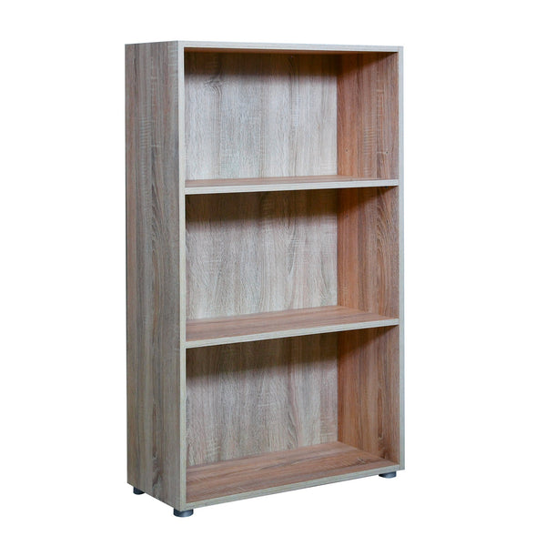 sconto Libreria 3 Ripiani 70x29,8x119 cm in Truciolare Nobilitato Rovere Sonoma