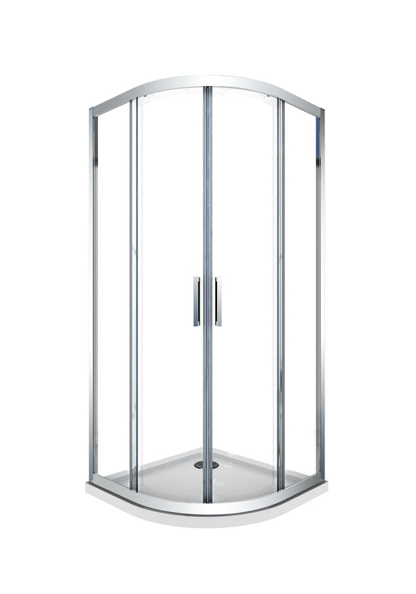 Box Doccia Semicircolare 2 Ante Scorrevoli in Cristallo 6mm Trasparente H190 Sailor Varie Misure acquista