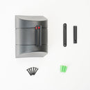 Tendinastro da Parete 10 m con Clip di Chiusura Nastro Nero