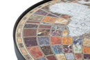 Tavolo da Caffé World Ø50x37 cm MDF e in Ferro Multicolor