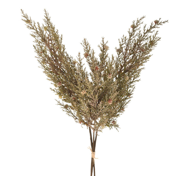 Set 4 Erica Artificiali con 3 Diramazioni Altezza 50 cm Verde online