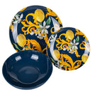 Servizio Piatti 18 Pezzi in Porcellana e Gres VdE Tivoli 1996 Italian Beauty