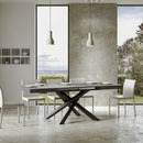 Tavolo Allungabile 130-234x90x77 cm Volantis Cemento