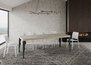 Tavolo Allungabile 120-224x90x77 cm Paxon Premium Cashmere Telaio Antracite 