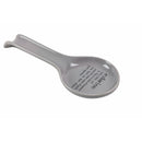 Poggiamestolo "Calories" 27,8x12,4x3,5 cm in Ceramica VdE Tivoli 1996 Grigio