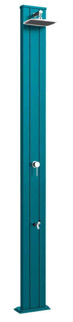 Doccia da Esterno Giardino Miscelatore e Lavapiedi Arkema Spring S Blu