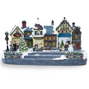 Villaggio Natalizio Città di Natale 38x15x20 cm con Luci Suoni e Movimento
