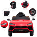 Macchina Elettrica per Bambini 12V con Licenza Lamborghini Urus Rossa