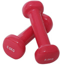 Set Manubri Palestra con Valigetta 2x0.5kg+2x1kg+2x1.5kg Pesi per Sport Fitness