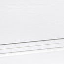 Set 2 Comodini Sospesi 49x38x23 cm in MDF e  Truciolato Bianco