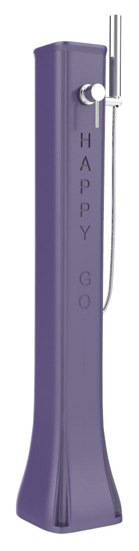 Doccia Solare da Giardino 23L Miscelatore e Doccetta Mobile Arkema Happy Go Viola sconto