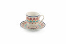 Set 6 Tazzine da Caffè in Porcellana Villa d'Este Home Tivoli
