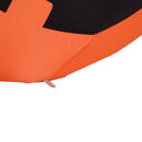 Zucca Gonfiabile per Halloween con Luci LED Arancione 120 cm 