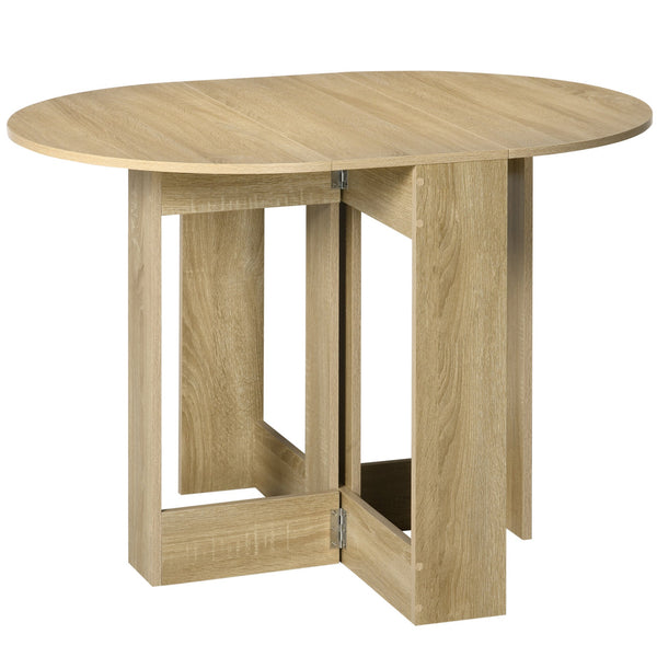 Tavolo Pieghevole Salvaspazio 104x76x73,7 cm 2 Ribalte Rovere acquista