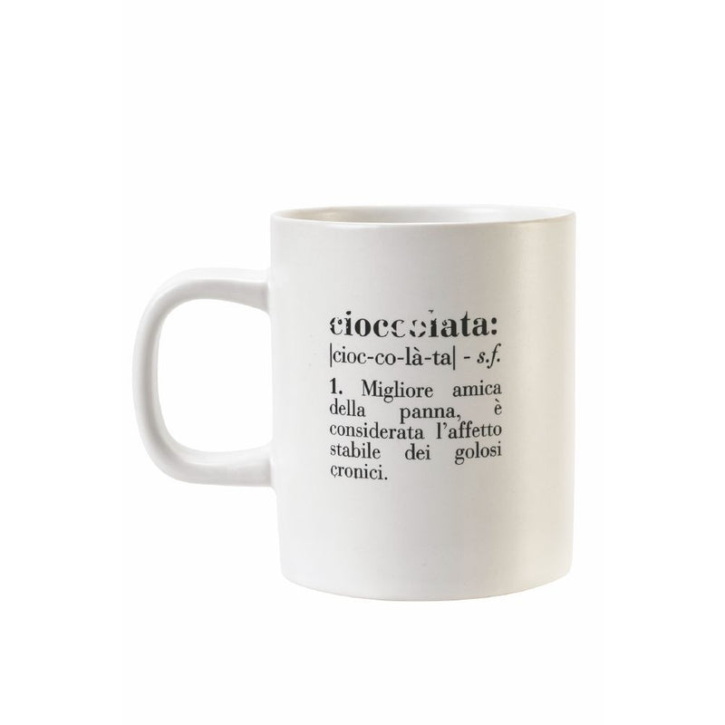 Tazza cioccolata/chocolate Ø8x9 cm in Gres VdE Tivoli 1996 