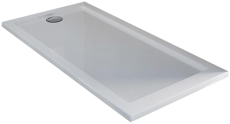 Piatto Doccia in Acrilico Fosterberg Floret Bianco Lucido Varie Misure