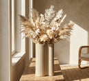 Vaso Frankfurt 21x12x36 cm in Ferro Bianco      